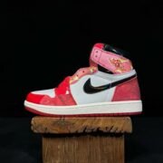 Nike Air Jordan 1: Vibrant Red Solo Act