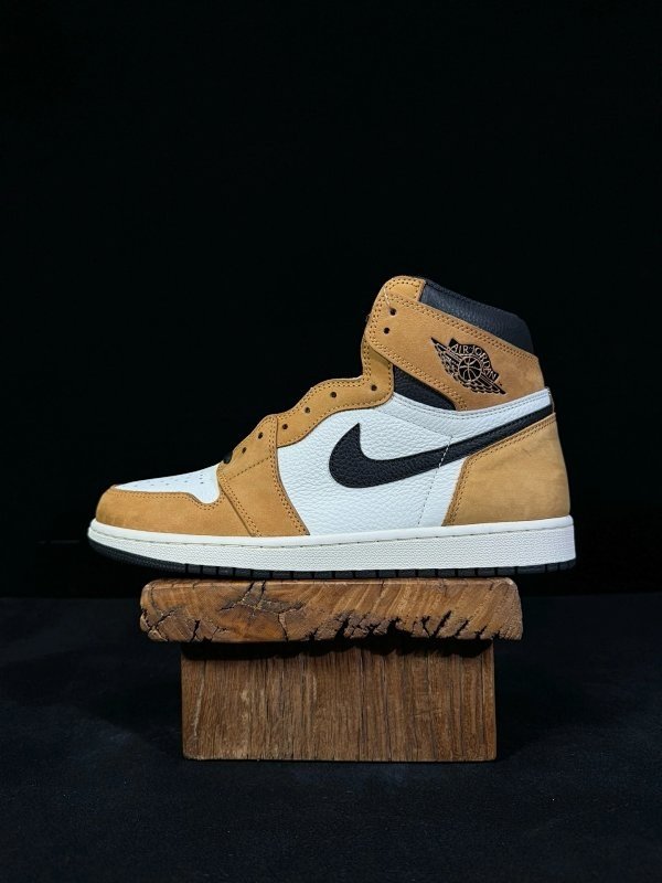 Air Jordan 1: Tan White Black Vibe
