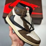 Nike Air Jordan 1 Travis Scott - Unique Brown Shoes