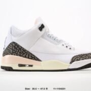 Nike Air Jordan 3: Maker's White Kicks