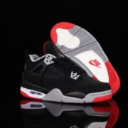 Nike Air Jordan 4 Distinct Black Footwear