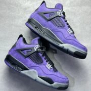 Nike Air Jordan 4 Retro Purple - Trendy