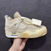 Nike Air Jordan 4 x Off-White: Beige Blend