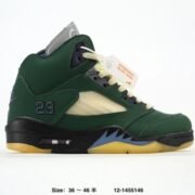 Nike Air Jordan 5: Vibrant Green Footwear