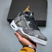 Nike Air Jordan 5 Low: Black Gray Combo