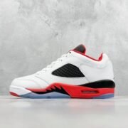 Nike Air Jordan 5 White Outstanding Shoes