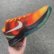 Nike Orange Basketball Kick