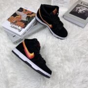 Nike Dunk High Black/Red Fashion Shoes
