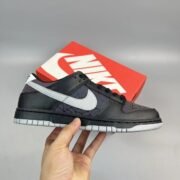 Nike Dunk Low: Black White Purple Tri-Tone