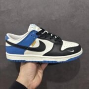 Nike Dunk Low Tri-Color Black/White/Blue