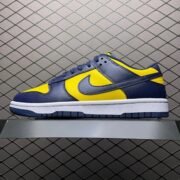Nike Dunk Low: Blue Yellow Vibrant Shoes