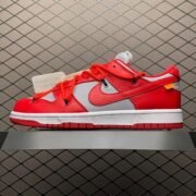 Nike Dunk Low: Off-White Red Flair
