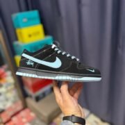 Nike Dunk Low Stussy: Black & Blue