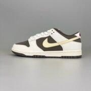 Nike Dunk Low: White Brown Earth Tone Blend
