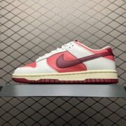 Nike Dunk Low White Deep Pink Trendy Shoes