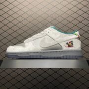 Nike Dunk Low - Pure White Shoes - No Middleman