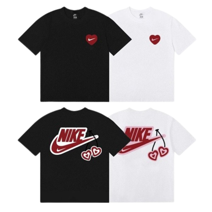 Nike Heart Logo Chic Black&White T-Shirt