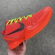 Nike Kobe 6 Protro Bright Grinch Red