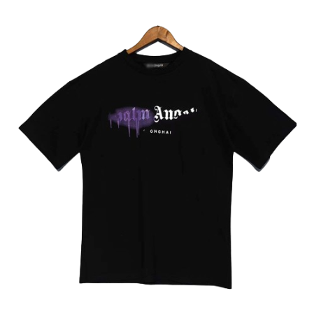 ONGHAI Black Palm Angel T-Shirt