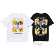 Off White Temperature Stylish Black & White T-Shirt