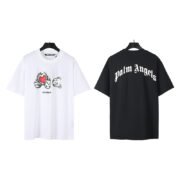 Palm Angels Pure White Graphic Tee