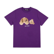Palm Angels' Adorable Purple Teddy Bear T-shirt