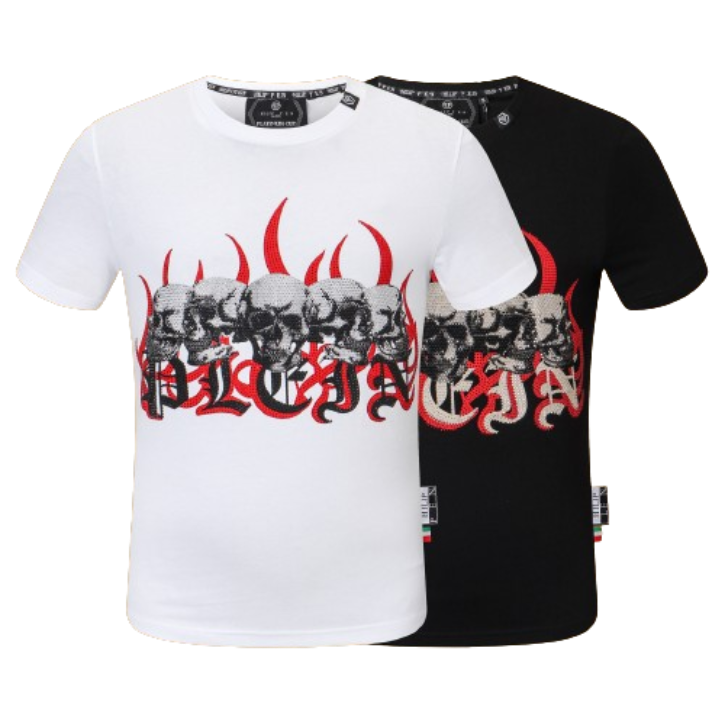 Philipp Plein's Bold Skull Graphic T-shirt
