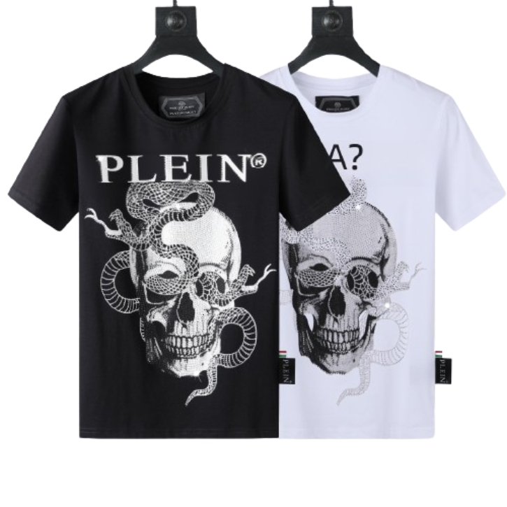 Plein's Skull & Snake Graphic T-Shirt