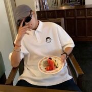 Premium Polo Shirt in White - No Middleman