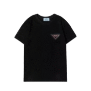 Prada Triangle Black T - Shirt
