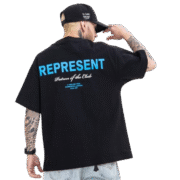 REPRESENT: Distinctive Patron Black T-Shirt