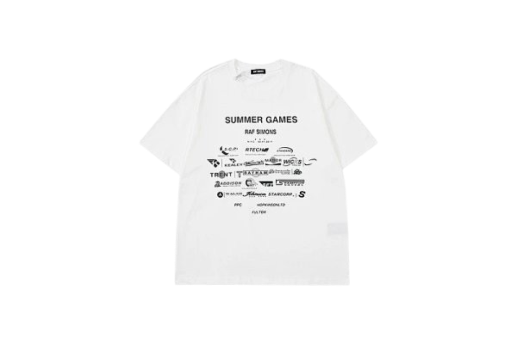 Raf Simons Summer White T-Shirt
