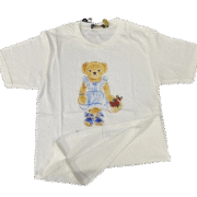 Ralph Lauren: Whimsical Bear White Tee