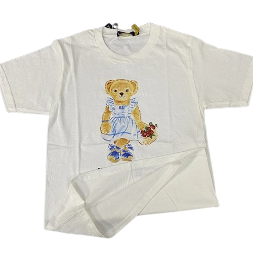 Ralph Lauren: Whimsical Bear White Tee