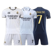 Real Madrid's Striking Football Jersey Set