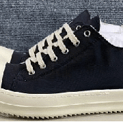 Rick Owens Vans Sleek Black