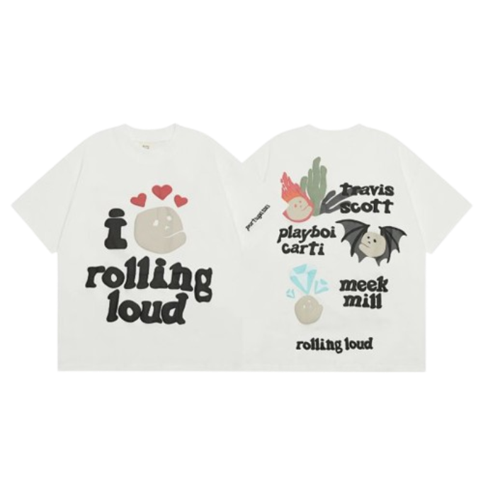 Rolling Loud White T-shirt