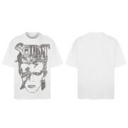 SAINT Distinctive Face Print in White