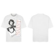 Saint Laurent Graphic Print Clean White
