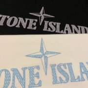 Stone Island Black/White Logo Graphic