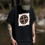 Stone Island's Classic Black Logo