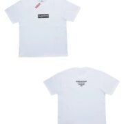 Supreme Sterling Ruby Fire Relief in White
