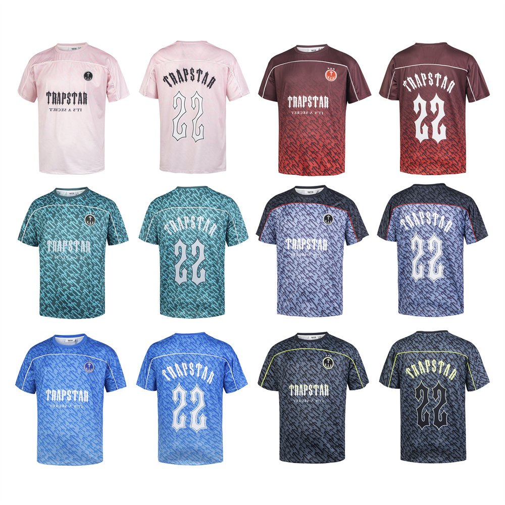 Trapstar's Multicolor Football Jerseys