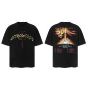 Travis Scott Astroworld Tour Unique Black