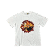 Unknown White Graphic T-Shirt