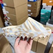 Unknown Tie - Dye Beige/Light Blue Sandals