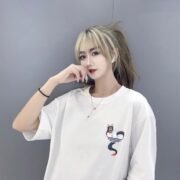 Unspecified with Dragon Print - Unique White