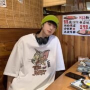 VANS Tom and Jerry - Oversized White