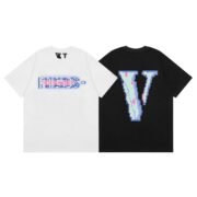 VLONE Friends Pixeled White/Black Tee