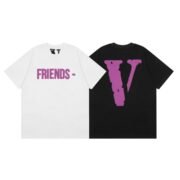VLONE Friends Purple Print W/B Tee